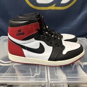 Air Jordan 1 Retro High OG Black Toe Reimagined DZ5485-106 … SZ 10.5 Men
